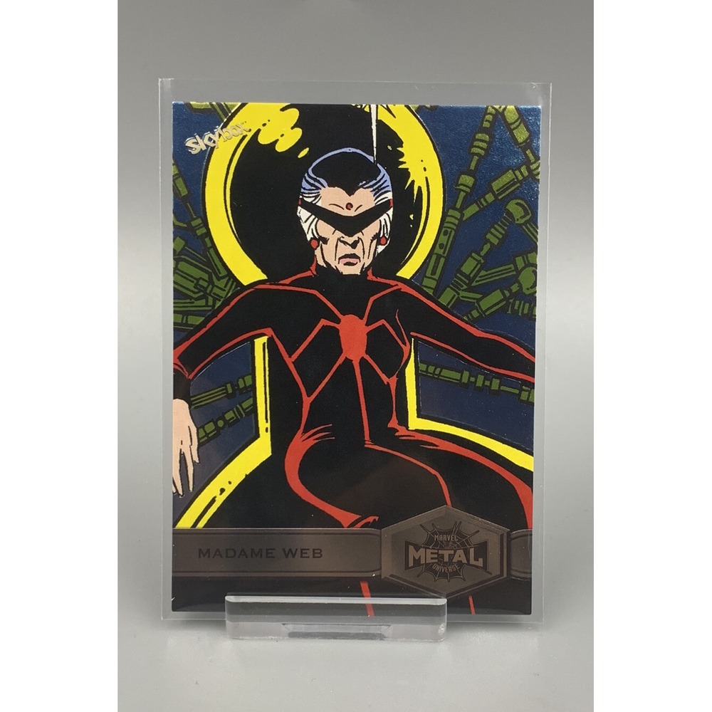 2021 Skybox Marvel Spider-Man Metal Universe Madame Web No. 146
